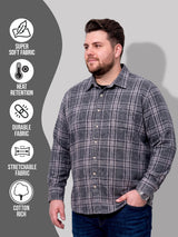 Men Plus Size Calloway Multi Check Shirts