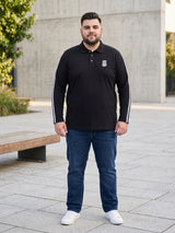 Men Plus Size Crewyard Solid Polo Tshirt