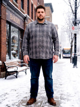 Men Plus Size Calloway Multi Check Shirts