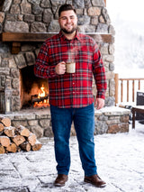 Men Plus Size Monroe Multi Check Shirts Shirts