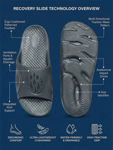 bigbanana Bastion-Dark Grey Unisex Slipper