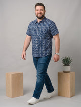 Men Plus Size Indrix Multi Printed Shirts