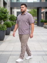 Men Plus Size Glade Multicolor Checkered Casual Shirt