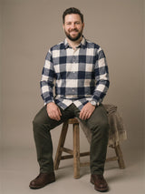 Men Plus Size Stronghold Multicolor Checkered Casual Shirt