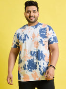 Men Plus Size Index Printed Round Neck Tshirt - bigbanana