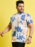 Men Plus Size Index Printed Round Neck Tshirt - bigbanana