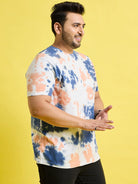 Men Plus Size Index Printed Round Neck Tshirt - bigbanana