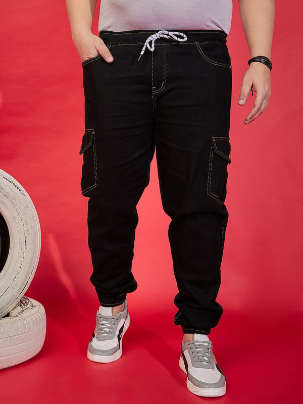 Men Plus Size Jockson Washed Jeans