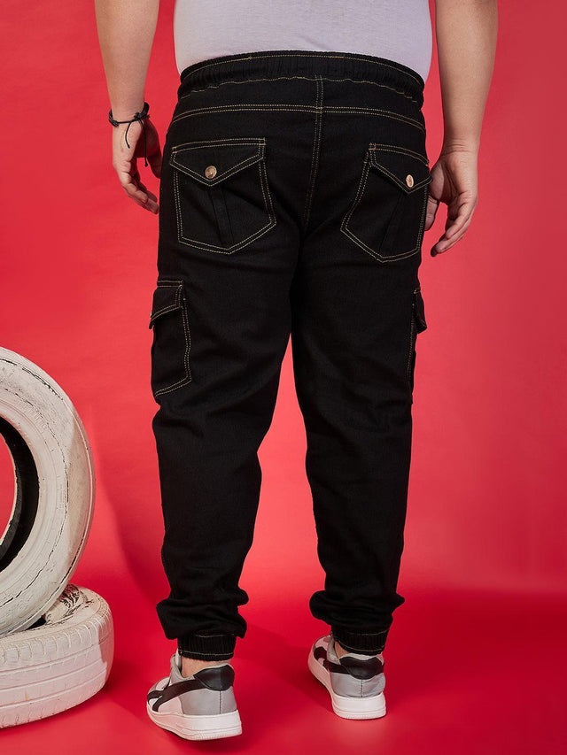 Men Plus Size Jockson Washed Jeans - bigbanana