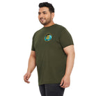 Men Plus Size Jolt Printed Round Neck Tshirt - bigbanana