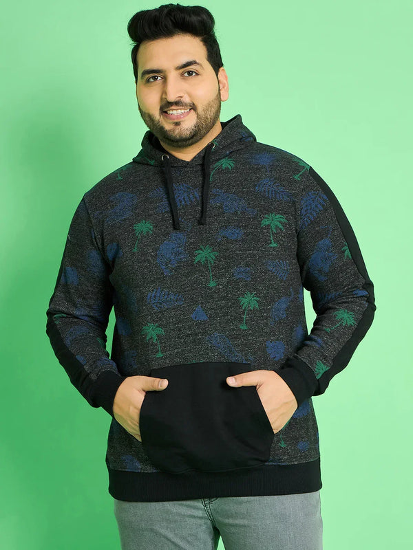 Men Plus Size Jursinci Printed Sweatshirts