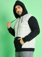 Men Plus Size  Kanyato Colorblock Sweatshirts - bigbanana