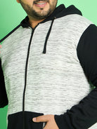 Men Plus Size  Kanyato Colorblock Sweatshirts - bigbanana