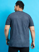 Men Plus Size Kilson Solid Round Neck Tshirt - bigbanana