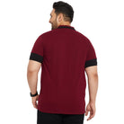 Men Plus Size Kol Solid Polo Tshirt - bigbanana