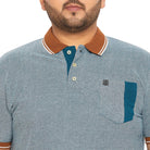 Men Plus Size Koriyo Solid Polo Tshirt - bigbanana