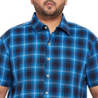 Men Plus Size Limith Check Shirt - bigbanana