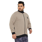 Men Plus Size Logic Solid Sweatshirt - bigbanana