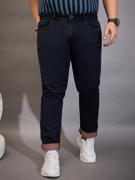 Men Plus Size Macman Tinted Wash Jeans - bigbanana