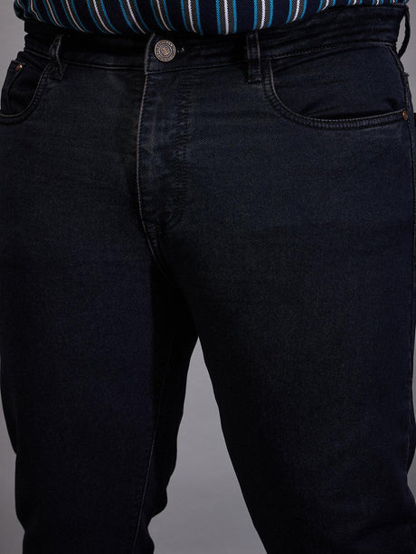 Men Plus Size Macman Tinted Wash Jeans - bigbanana