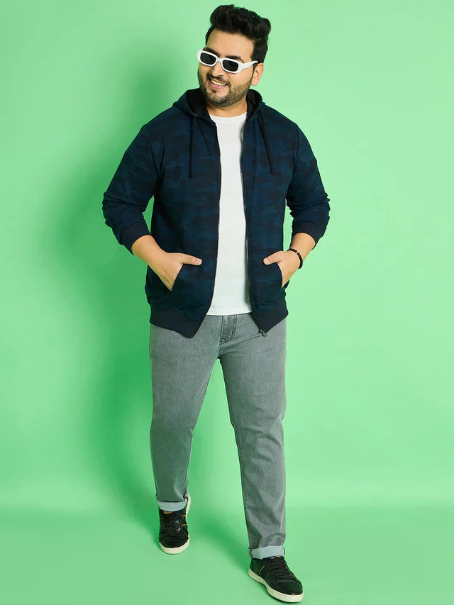Men Plus Size Makole Printed Sweatshirts - bigbanana