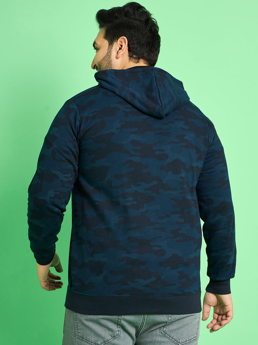 Men Plus Size Makole Printed Sweatshirts - bigbanana