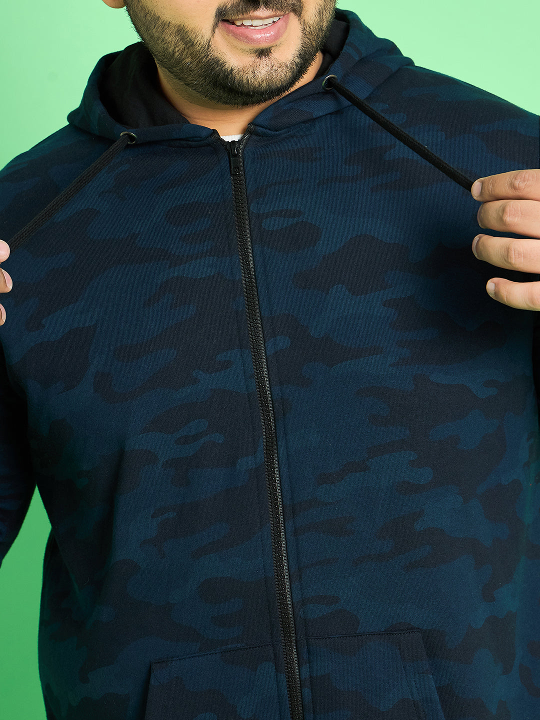 Men Plus Size  Makole Printed  Sweatshirts - bigbanana