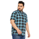 Men Plus Size Medigo Checked Shirt - bigbanana