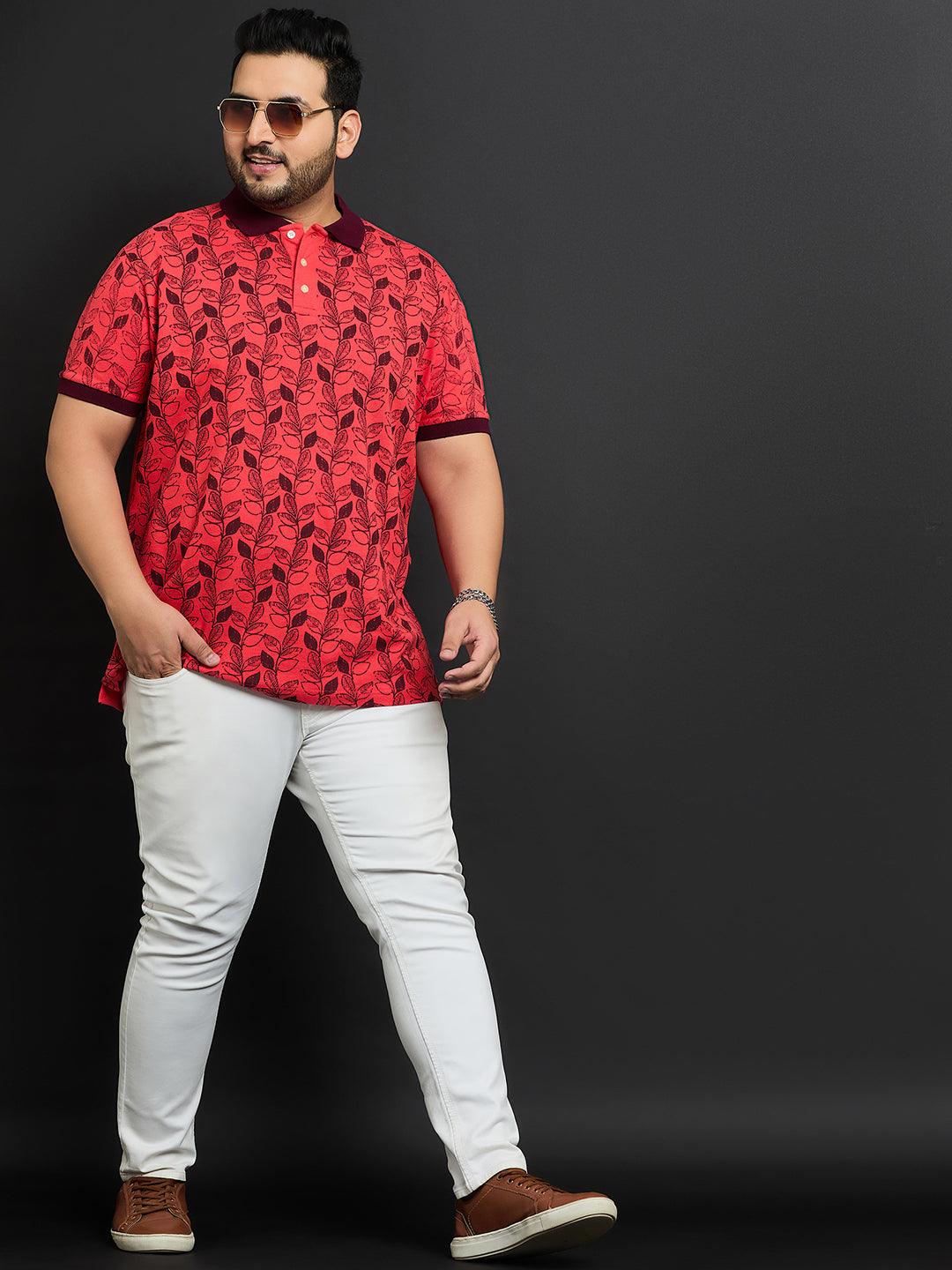 Men Plus Size Migori Printed Polo Tshirt - bigbanana