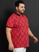 Men Plus Size Migori Printed Polo Tshirt - bigbanana