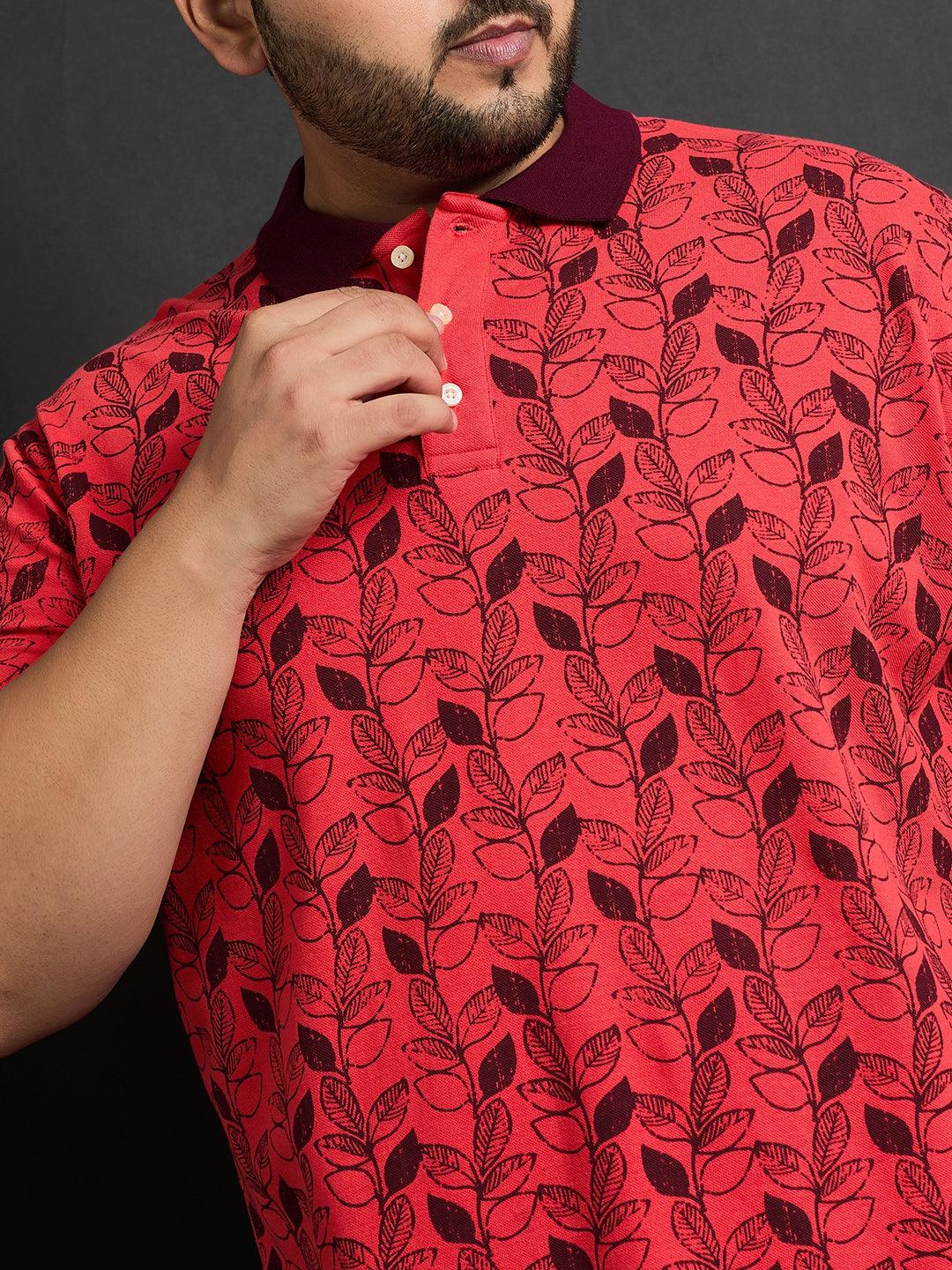 Men Plus Size Migori Printed Polo Tshirt - bigbanana