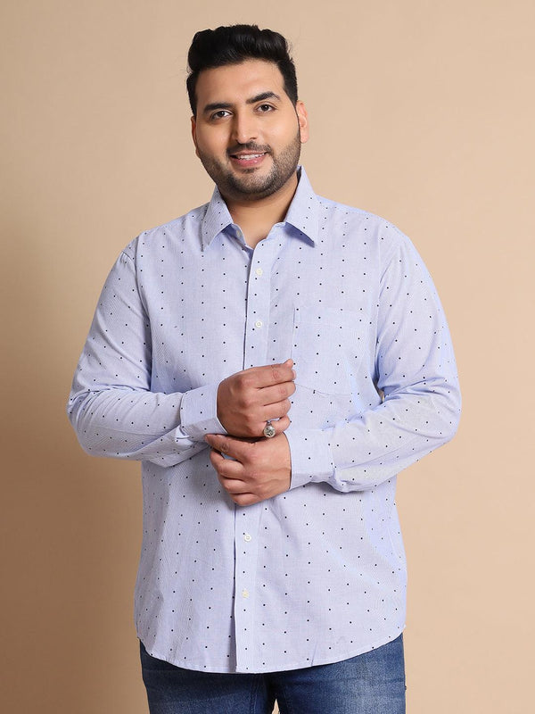 Men Plus Size Moding Printed Shirt