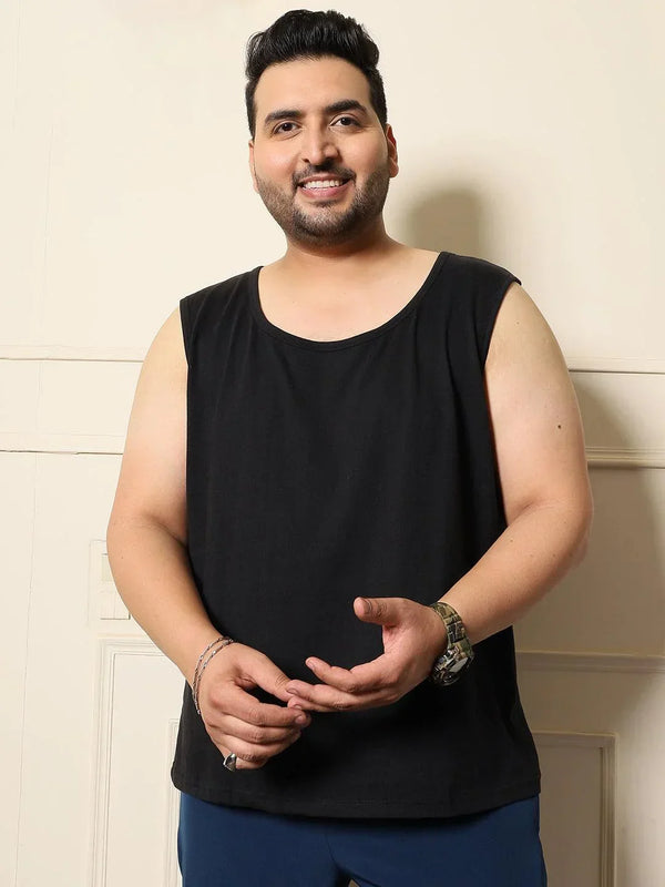 Men Plus Size Monash-10 Colorblock Vest