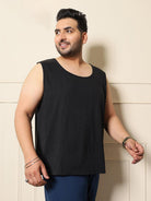 Men Plus Size Monash-10 Colorblock Vest - bigbanana