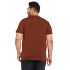 Men Plus Size Monsio Printed Round Neck Tshirt - bigbanana