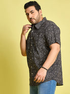 Men Plus Size Munich Printed Shirt - bigbanana