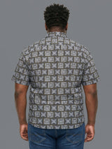 Men Plus Size Atrium Multicolor Printed Casual Shirt