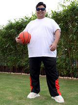 Men Plus Size Ambrose Colorblock Trackpant - bigbanana