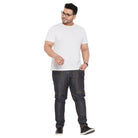 Men Plus Size Numan Solid Trouser - bigbanana