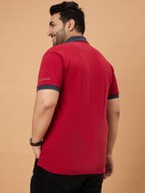 Men Plus Size Orilo Solid Polo Tshirt - bigbanana