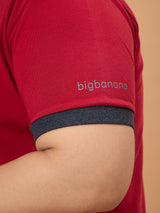 Men Plus Size Orilo Solid Polo Tshirt - bigbanana