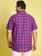 Men Plus Size Oslo Check Shirt - bigbanana