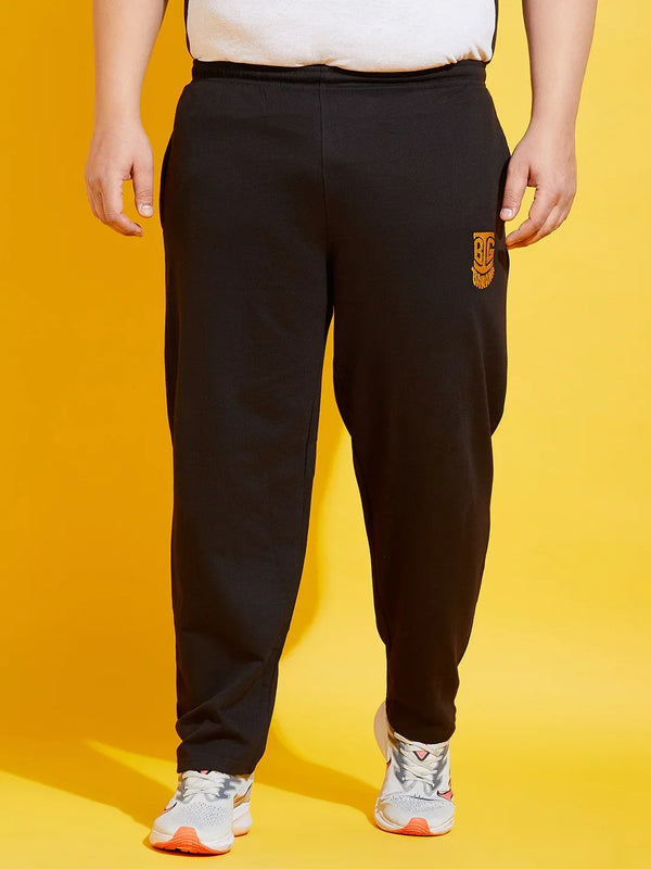 Men Plus Size Oxn-BL Solid Trackpant