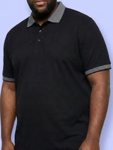 Men Plus Size Pacer Solid Polo Tshirt