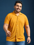 Men Plus Size Pacmo Solid Shirt - bigbanana