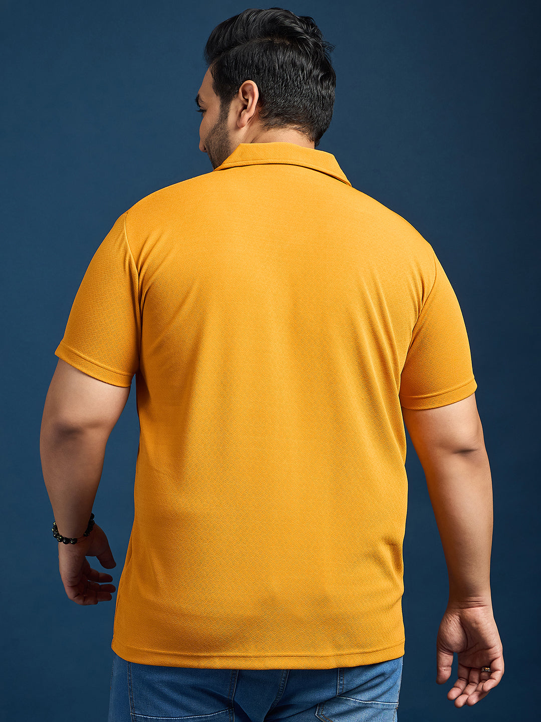 Men Plus Size Pacmo Solid Shirt - bigbanana