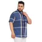 Men Plus Size Patrick Check Shirt - bigbanana