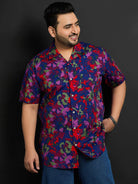 Men Plus Size Pavia Printed Shirt - bigbanana