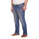 Men Plus Size Pedro Washed Jeans - bigbanana