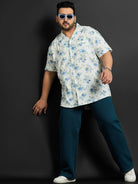 Men Plus Size Pisa Printed Shirt - bigbanana